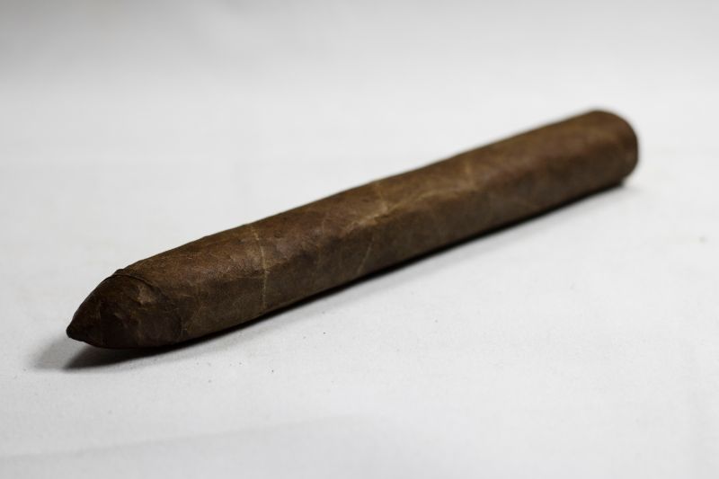 Torpedo Maduro 7 X 60 Front Side View Tampa