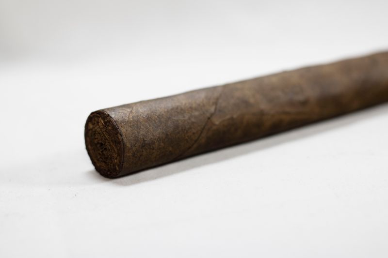 Torpedo Maduro 7 X 60 Front Close Up View Tampa